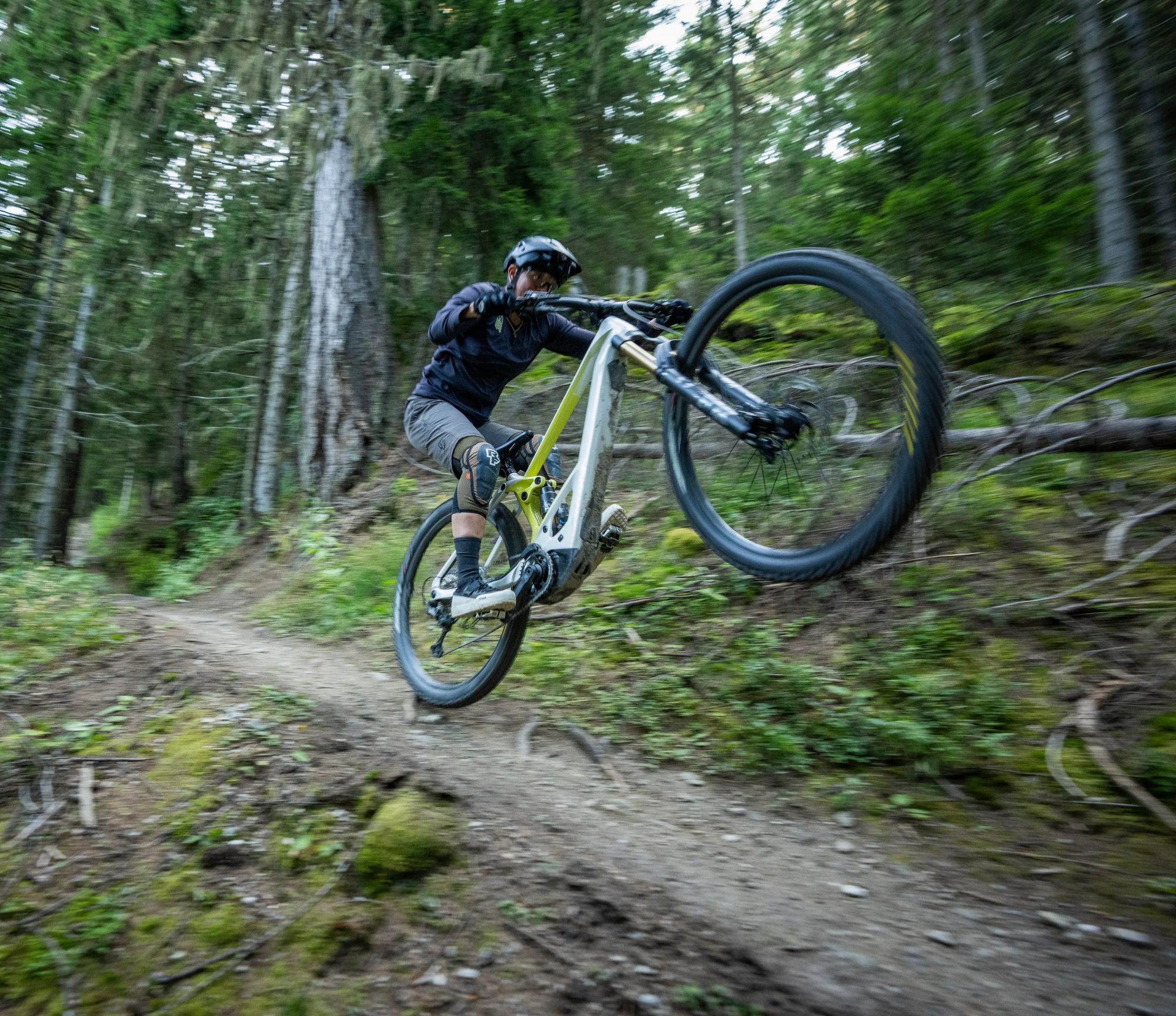 Orbea Wild M10 pe traseu